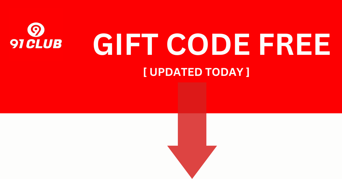 91 CLUB GIFT CODE