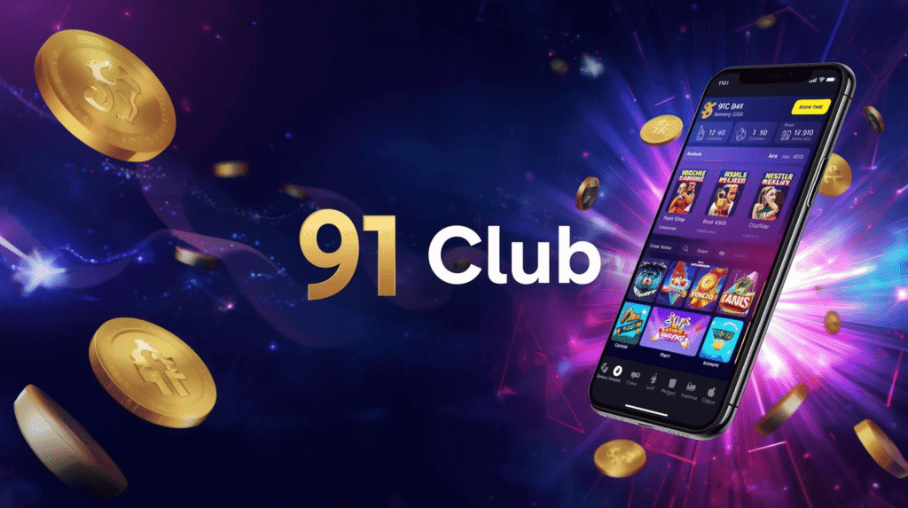 91 Club Online gaming platform banner image