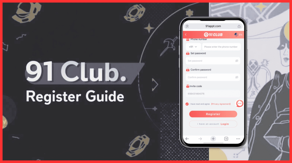 How to Start Using the App After 91 Club Register How to Start Using the App After 91 Club Register