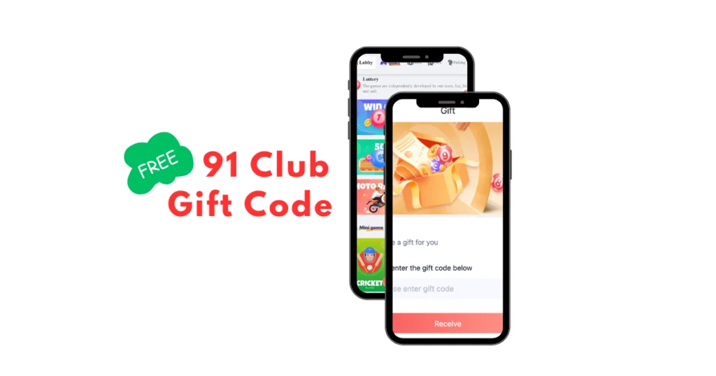 91 CLUB GIFT CODE